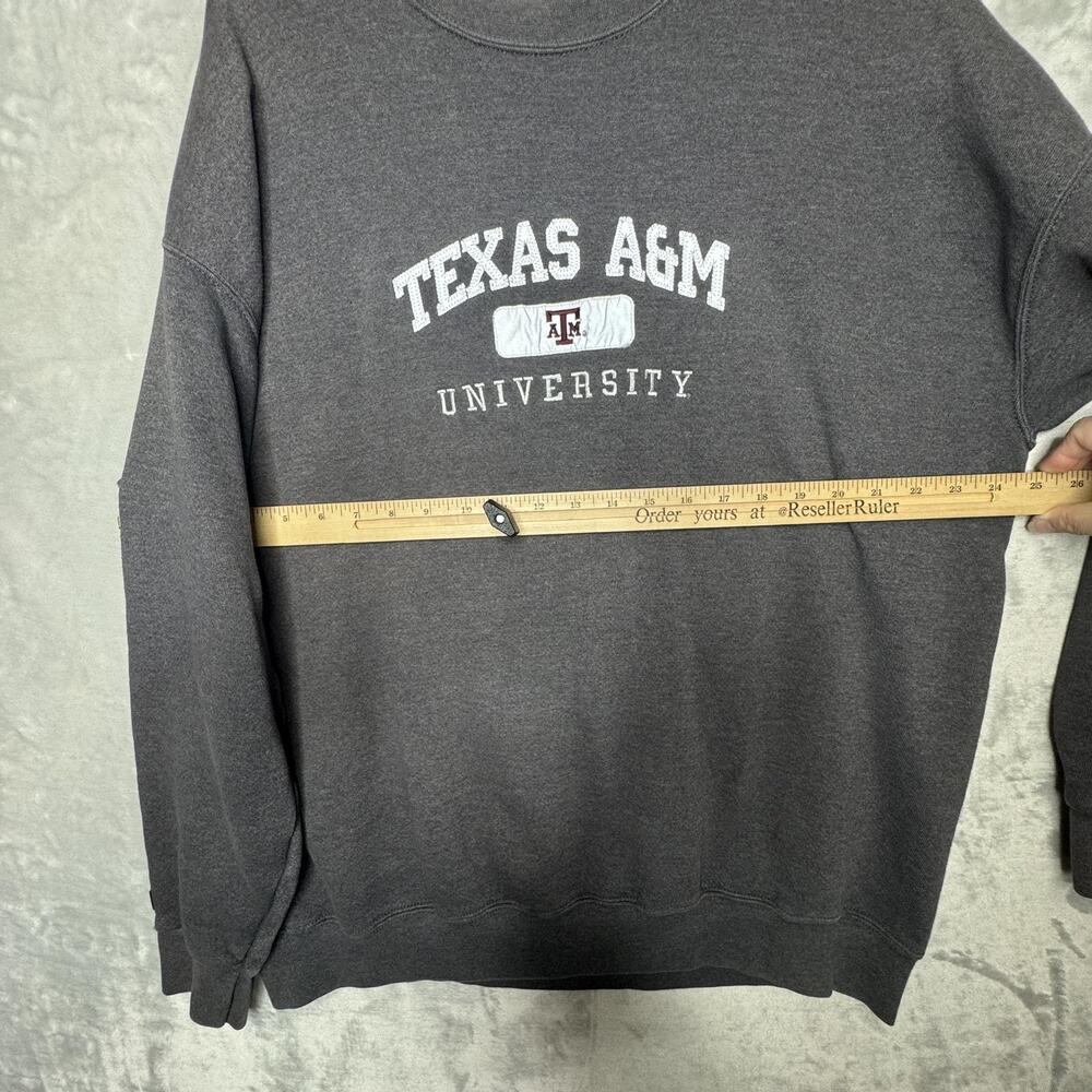Vtg Texas A&M Aggies Sweatshirt Mens XXL Gray NCAA Football Jansport Casual - Picture 8 of 10